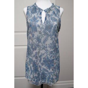 NWT Anthropologie Shimmering Sleeveless Tunic Large